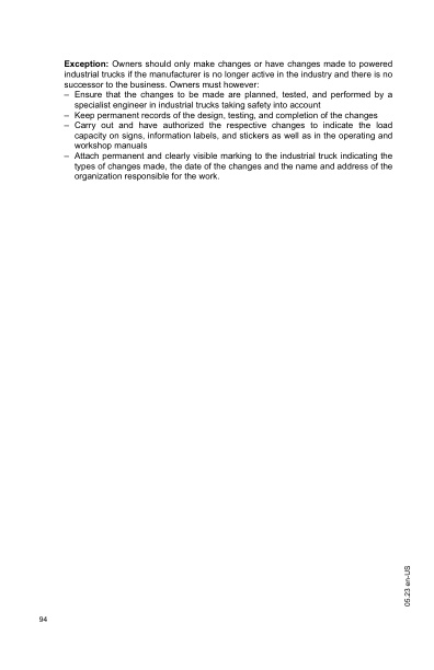 Alternative view of Caterpillar WR 30, WR 40 Operating Instructions 51359402