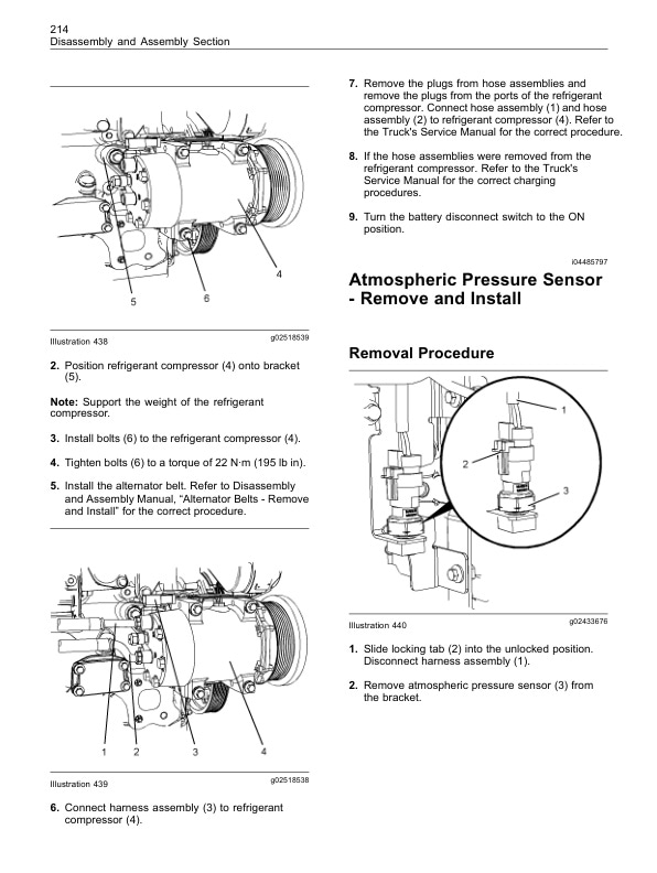 Mitsubishi 1204E Diesel Engine Disassembly and Assembly Service Manual 99799-56102-5