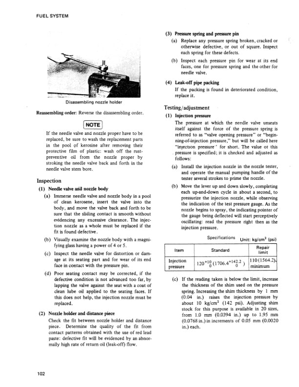 Mitsubishi 4DQ5, S4E, S6E, S6E2 Service Manual 99719-52120 2 Mitsubishi 4DQ5, S4E, S6E, S6E2 Service Manual 99719-52120-2