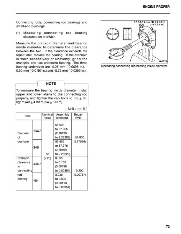 Mitsubishi 4DQ7, S4S Diesel Engine Service Manual 2 Mitsubishi 4DQ7, S4S Diesel Engine Service Manual-2