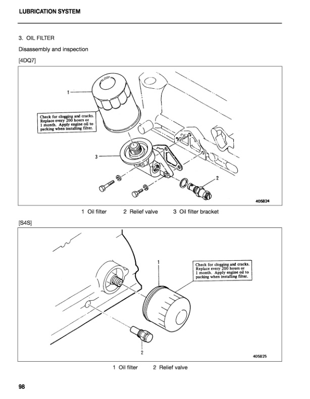 Mitsubishi 4DQ7, S4S Diesel Engine Service Manual 3 Mitsubishi 4DQ7, S4S Diesel Engine Service Manual-3