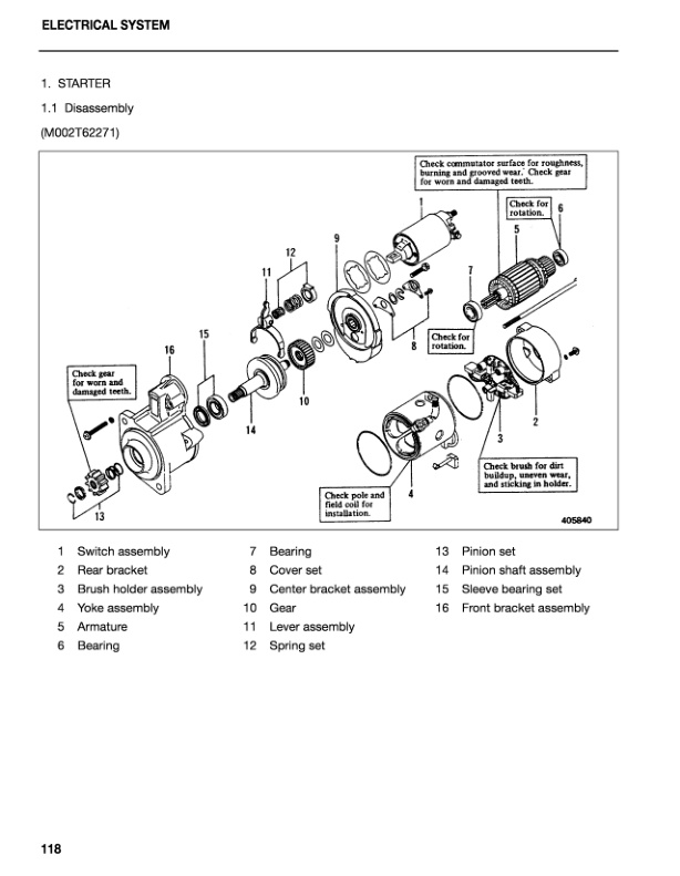 Mitsubishi 4DQ7, S4S Diesel Engine Service Manual 5 Mitsubishi 4DQ7, S4S Diesel Engine Service Manual-5
