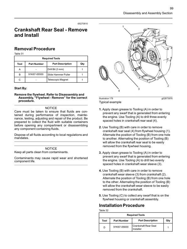 Mitsubishi 854 Diesel Engine Disassembly and Assembly Service Manual 99739-59102-2