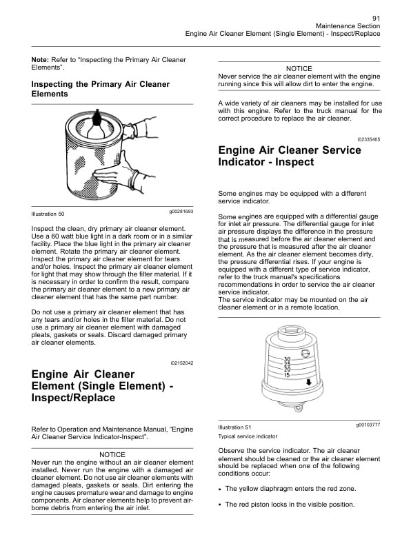 Mitsubishi 854 Diesel Engine Operation and Maintenance Manual Service Manual 99739-59105-4