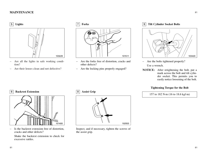 Mitsubishi FB10-12-15KRT PAC Operation and Maintenance Manual 99750-5G100 5 Mitsubishi FB10-12-15KRT PAC Operation and Maintenance Manual 99750-5G100 - Image 5