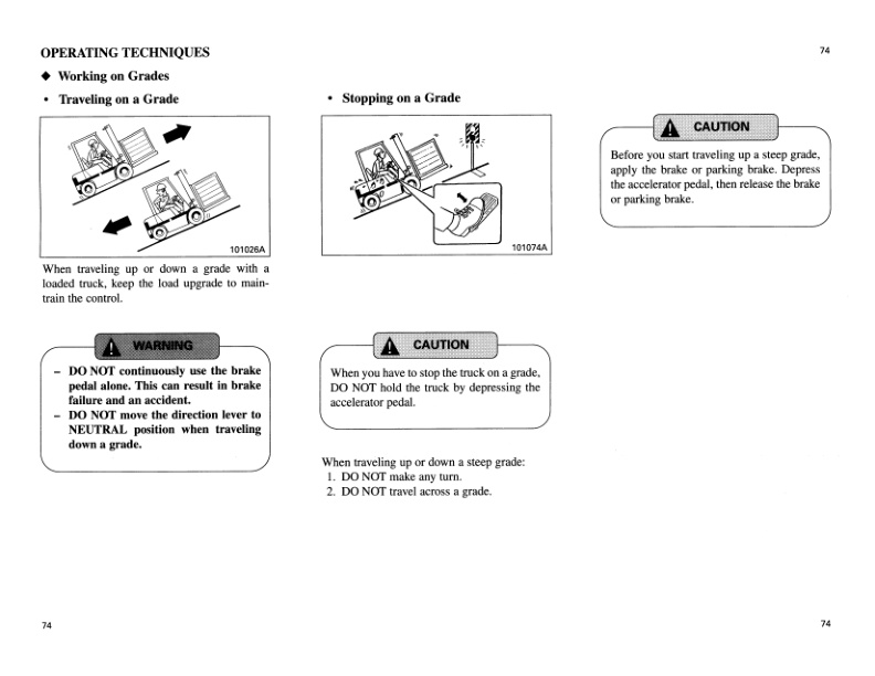 Mitsubishi FB16N, FB18N, FB20CN Forklift Trucks Operation and Maintenance Manual 99750-56100 3 Mitsubishi FB16N, FB18N, FB20CN Forklift Trucks Operation and Maintenance Manual 99750-56100 - Image 3