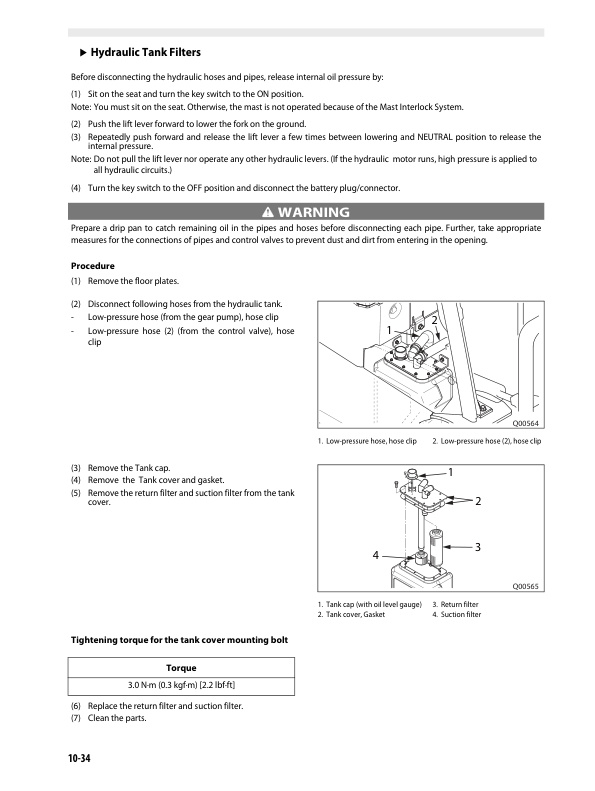 Mitsubishi FB16PNT, FB18PNT, FB20PNT Operation and Maintenance Manual 99750-7M100 3 Mitsubishi FB16PNT, FB18PNT, FB20PNT Operation and Maintenance Manual 99750-7M100 - Image 3