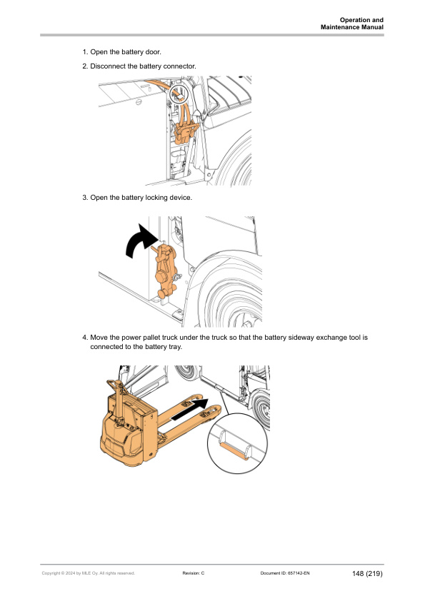 Mitsubishi FB25ACN(-SP), FB25AN(-SP), FB30ACN(-SP), FB30AN(-SP), FB35AN(-SP) Operation and Maintenance Manual 657142 EN C 3 Mitsubishi FB25ACN(-SP), FB25AN(-SP), FB30ACN(-SP), FB30AN(-SP), FB35AN(-SP) Operation and Maintenance Manual 657142 EN C - Image 3