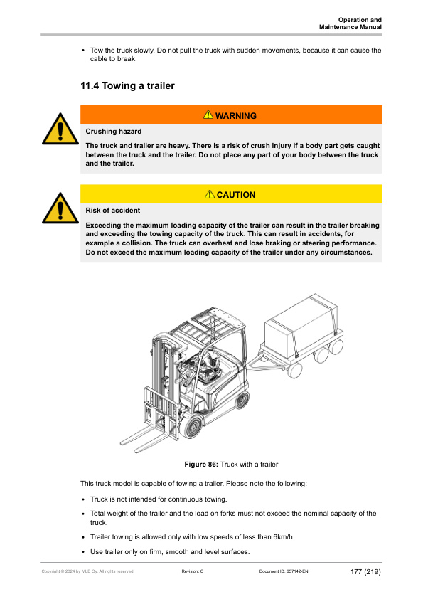 Mitsubishi FB25ACN(-SP), FB25AN(-SP), FB30ACN(-SP), FB30AN(-SP), FB35AN(-SP) Operation and Maintenance Manual 657142 EN C 5 Mitsubishi FB25ACN(-SP), FB25AN(-SP), FB30ACN(-SP), FB30AN(-SP), FB35AN(-SP) Operation and Maintenance Manual 657142 EN C - Image 5