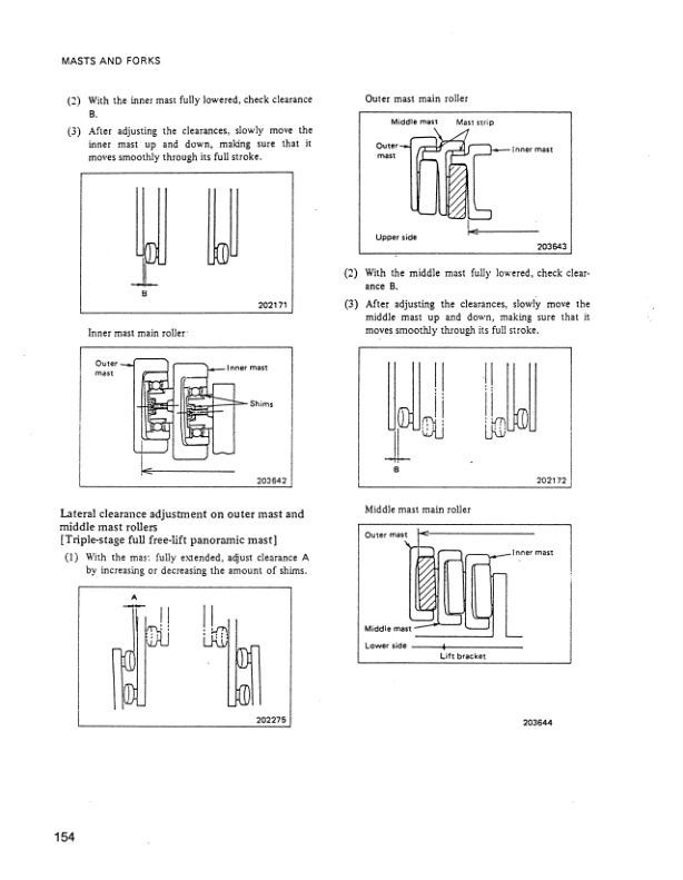 Mitsubishi FBC15, FBC20, FBC25, FBC30 Chassis Service Manual 99719-74100-3