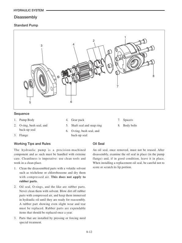 Mitsubishi FBC15NS, FBC18NS, FBC20NS Chassis and Mast Service Manual 99759-78110-3