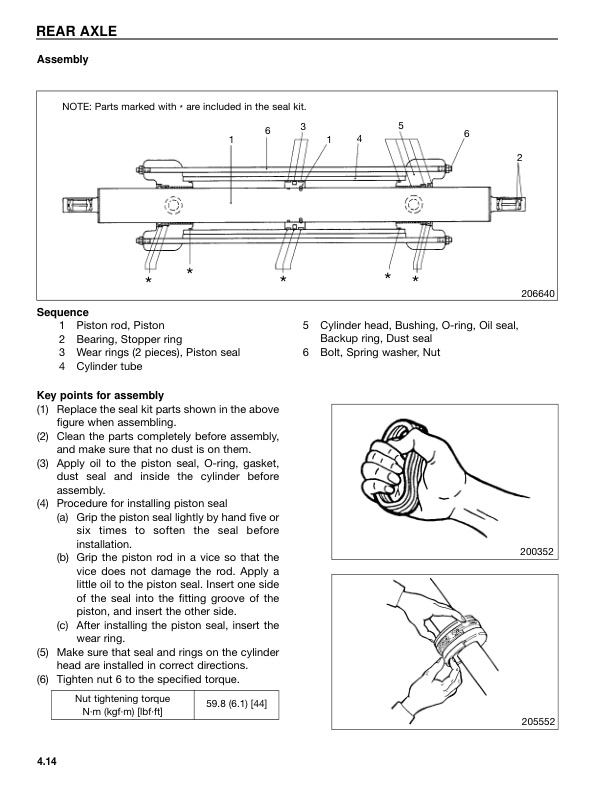 Alternative view of Mitsubishi FBC35N, FBC40N, FBC45N, FBC55N Chassis and Mast Service Manual WENB8472-01