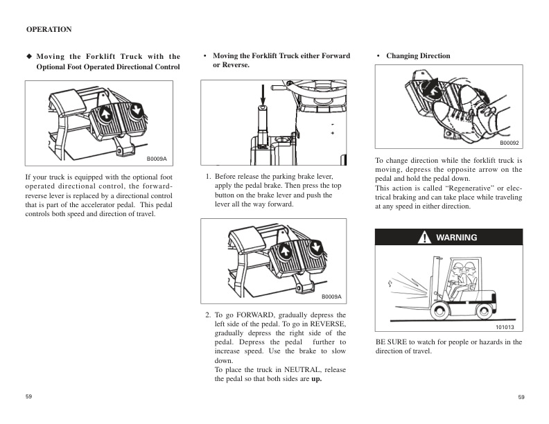 Mitsubishi FBC35N, FBC40N, FBC45N, FBC55N Operation and Maintenance Manual WEBU8472-02-2