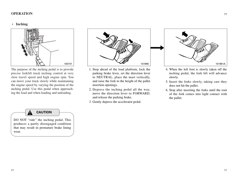 Mitsubishi FD100N to FD160AN Operation and Maintenance Manual 99790-12101 2 Mitsubishi FD100N to FD160AN Operation and Maintenance Manual 99790-12101 - Image 2