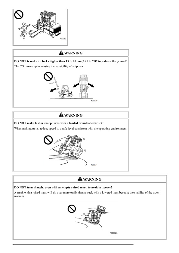 Mitsubishi FD100N1 to FD160AN1 Forklift Trucks Operation and Maintenance Manual 99790-76110 2 Mitsubishi FD100N1 to FD160AN1 Forklift Trucks Operation and Maintenance Manual 99790-76110 - Image 2