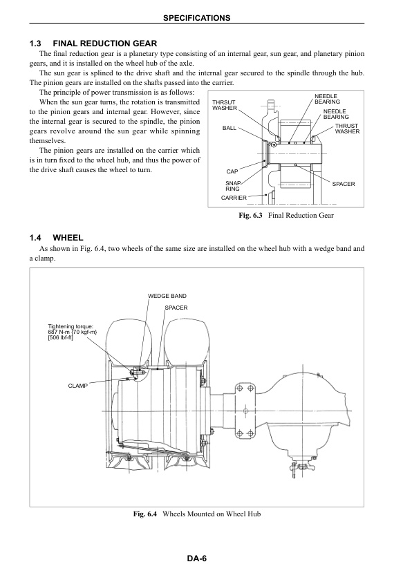 Alternative view of Mitsubishi FD100NL, FD115NL, FD120NL, FD135NL, FD150SNL, FD160SNL Service Manual SMFEG-J091K-212