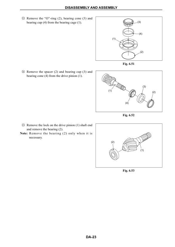 Alternative view of Mitsubishi FD160NE, FD180NE, FD200NE, FD230NE Forklift Trucks Service Manual SMFEG-J08B8-221
