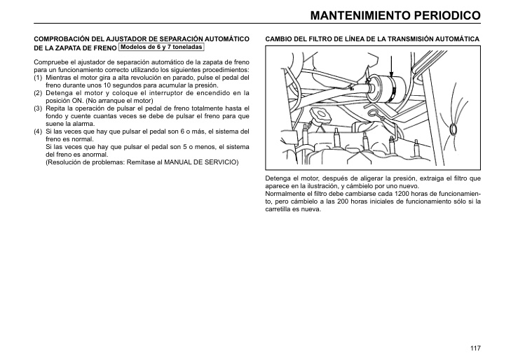 Mitsubishi FD60NH, FD70NH, FD80NH, FD100NH Forklift Trucks Operation and Maintenance Manual OMFSG-J030C-230-5