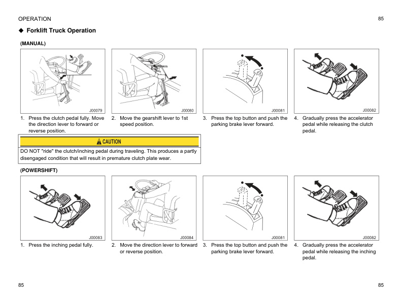 Mitsubishi FG-FD 15ND-35NT Operation and Maintenance Manual 99170-1M120 2 Mitsubishi FG-FD 15ND-35NT Operation and Maintenance Manual 99170-1M120 - Image 2