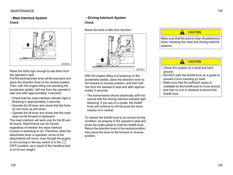 Mitsubishi FG-FD 15ND-35NT Operation and Maintenance Manual 99710-1M120 5 Mitsubishi FG-FD 15ND-35NT Operation and Maintenance Manual 99710-1M120 - Image 5
