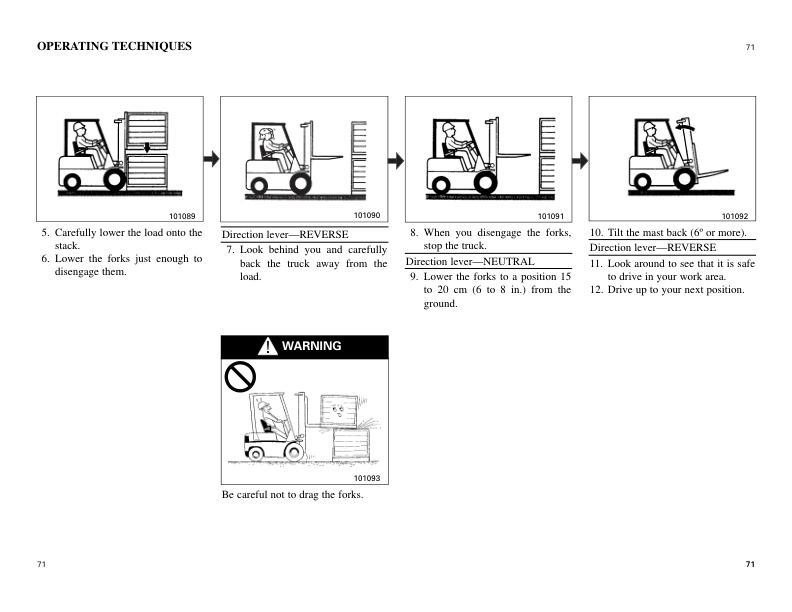 Mitsubishi FG-FD 35-50 Operation and Maintenance Manual 99730-78100-2