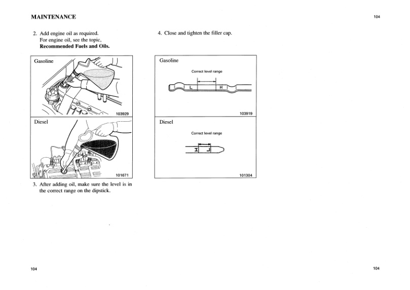Mitsubishi FG-FD 40K-50K Operation and Maintenance Manual 99730-15131 3 Mitsubishi FG-FD 40K-50K Operation and Maintenance Manual 99730-15131 - Image 3