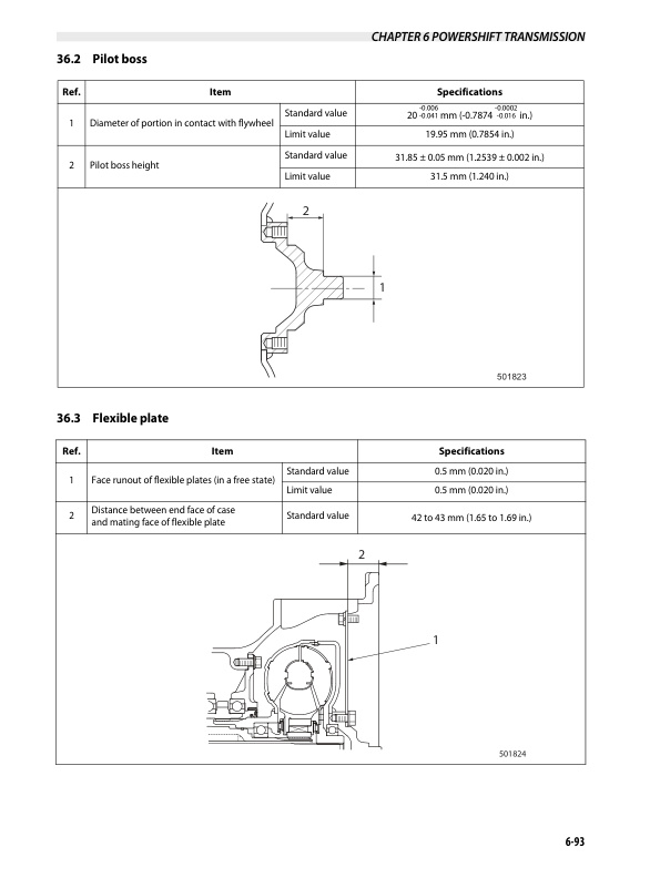 Mitsubishi FG-FD 40N-55N Chassis and Mast Service Manual 99739-1E120-3