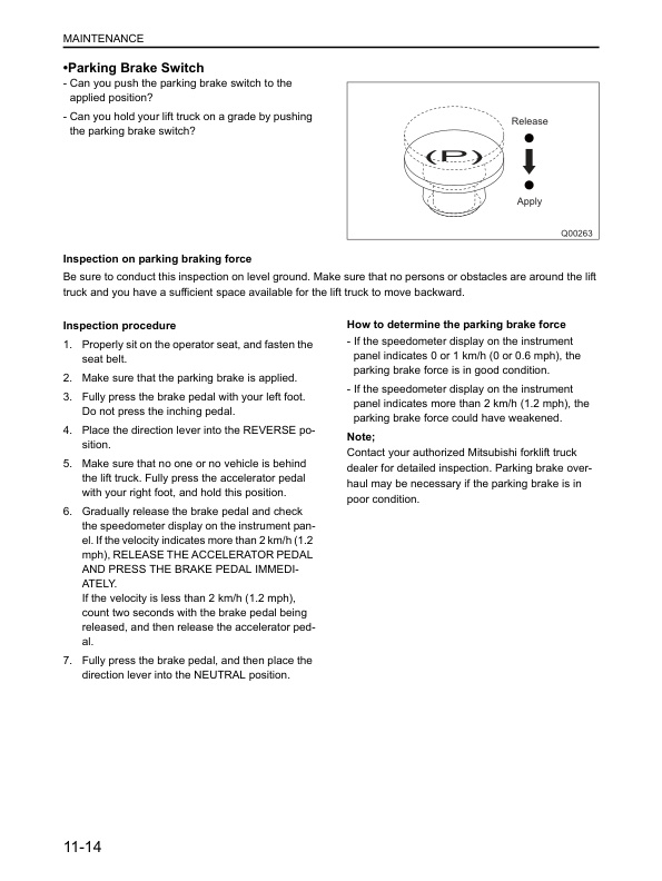 Mitsubishi FG-FD 40N-55N Operation and Maintenance Manual 99730-79120 5 Mitsubishi FG-FD 40N-55N Operation and Maintenance Manual 99730-79120 - Image 5