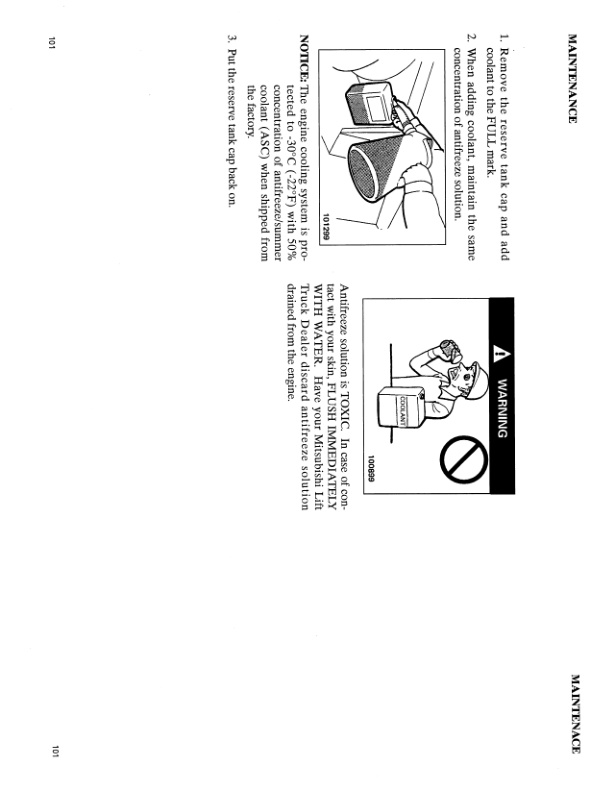 Mitsubishi FG15-35A, FD20-35A Operation and Maintenance Manual 99710-71120 3 Mitsubishi FG15-35A, FD20-35A Operation and Maintenance Manual 99710-71120-3