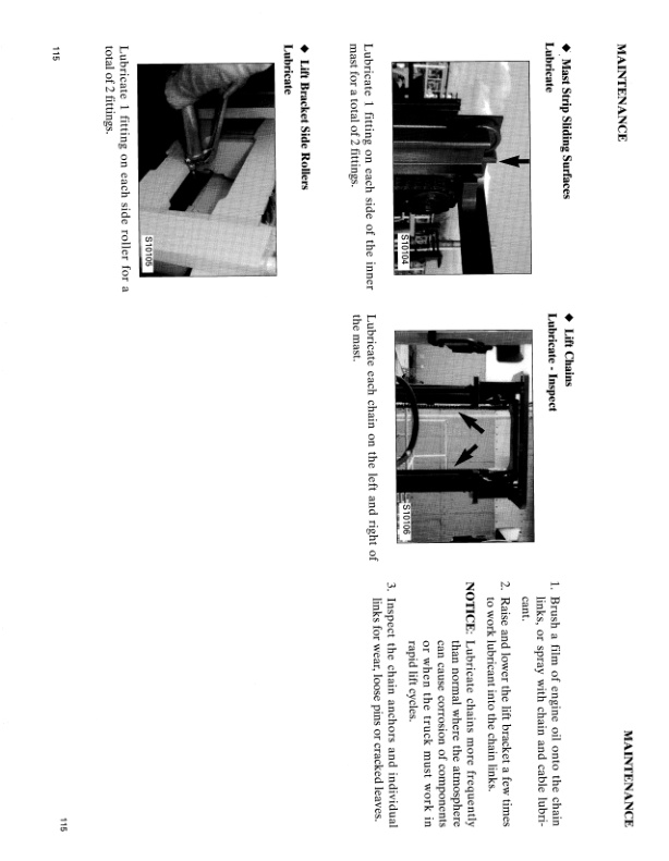Mitsubishi FG15-35A, FD20-35A Operation and Maintenance Manual 99710-71120 4 Mitsubishi FG15-35A, FD20-35A Operation and Maintenance Manual 99710-71120-4
