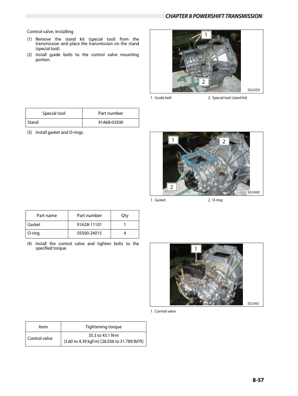 Alternative view of Mitsubishi FG15N-35N, FGE15N-35N, FD15N-35N Chassis and Mast Service Manual 99719-1F120