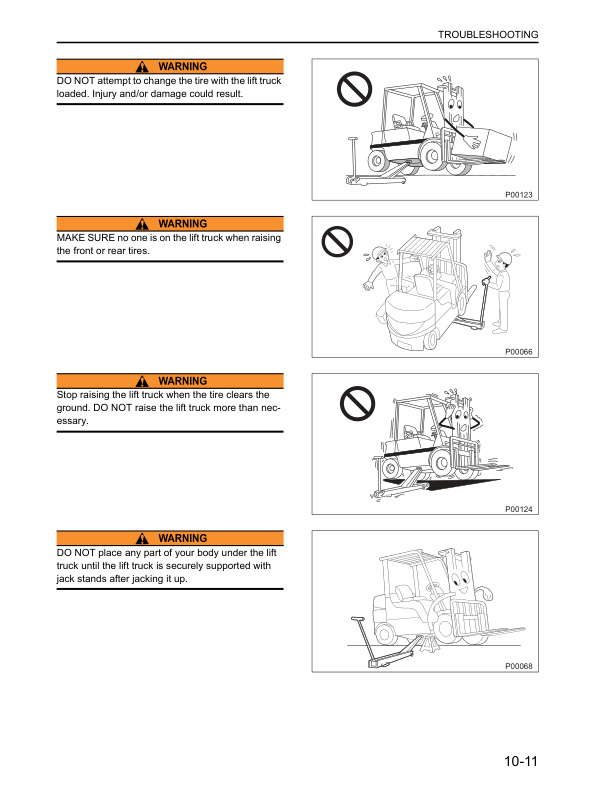 Mitsubishi FG15N-35NM, FD20N-35N Operation and Maintenance Manual 99710-7M110 3 Mitsubishi FG15N-35NM, FD20N-35N Operation and Maintenance Manual 99710-7M110 - Image 3