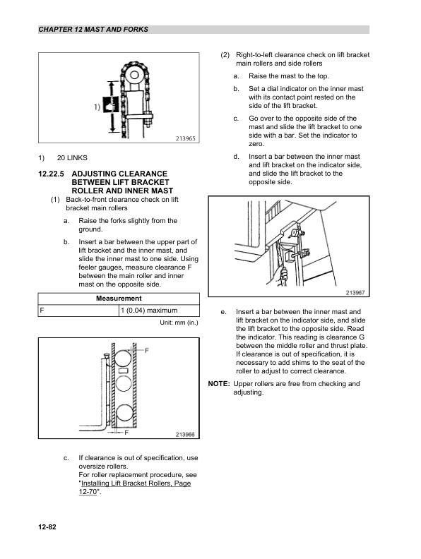 Mitsubishi FG15N-35NM, FD20N-35NM Chassis and Mast Service Manual 99729-70100 5 Mitsubishi FG15N-35NM, FD20N-35NM Chassis and Mast Service Manual 99729-70100 - Image 5