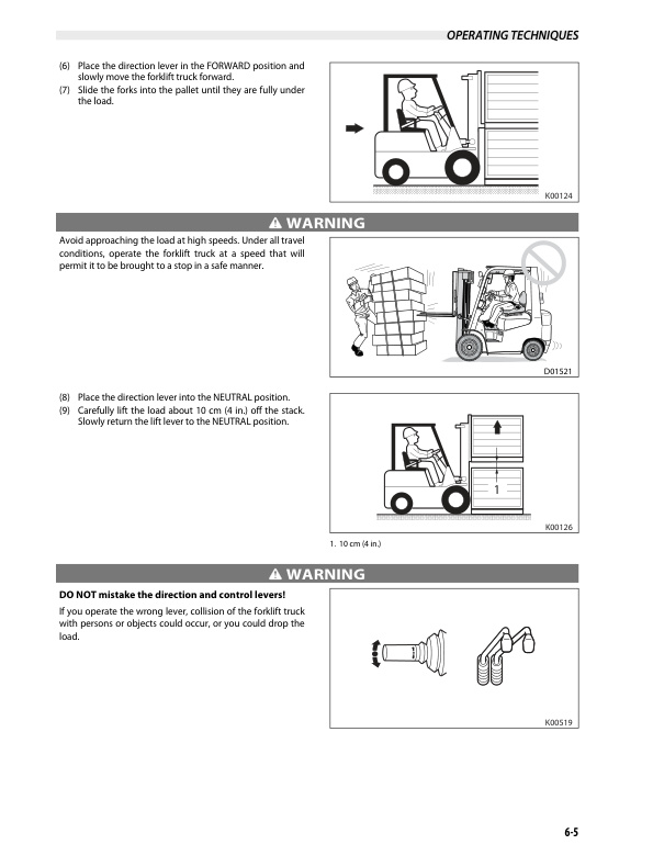 Mitsubishi FG20S-30S, FD20HS-30HS Operation and Maintenance Manual OMFEG-CF54E-230 2 Mitsubishi FG20S-30S, FD20HS-30HS Operation and Maintenance Manual OMFEG-CF54E-230 - Image 2