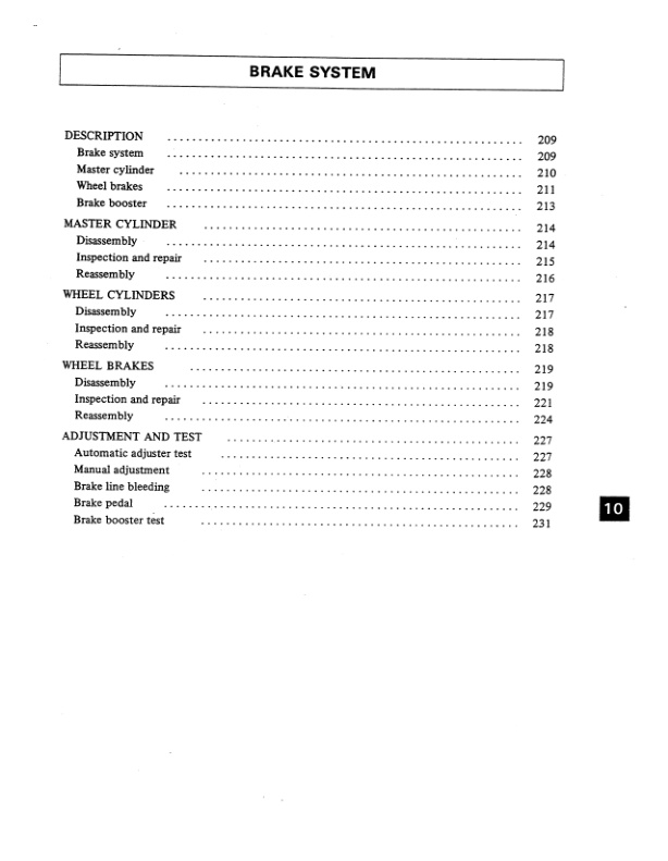 Mitsubishi FG35, FG40, FD35-50 Chassis Mast Service Manual 99739-74100-2