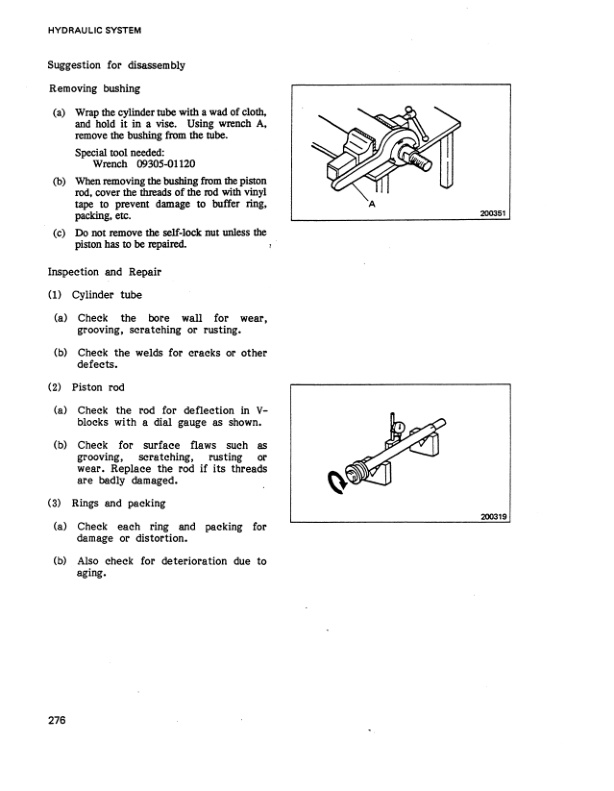 Mitsubishi FG35, FG40, FD35-50 Chassis Mast Service Manual 99739-74100-3