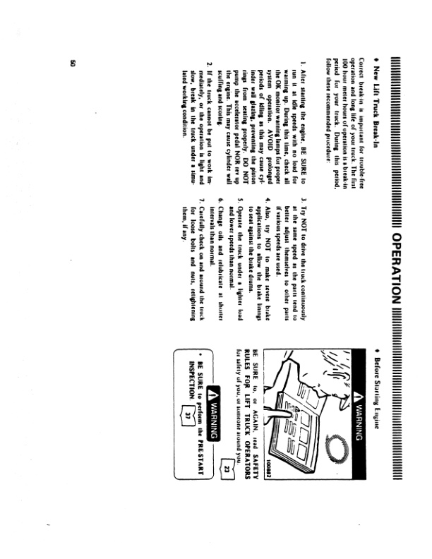 Mitsubishi FGC10-30, FDC20-25, FG10-40, FD25-40 Operation and Maintenance Manual 99710-02130-2