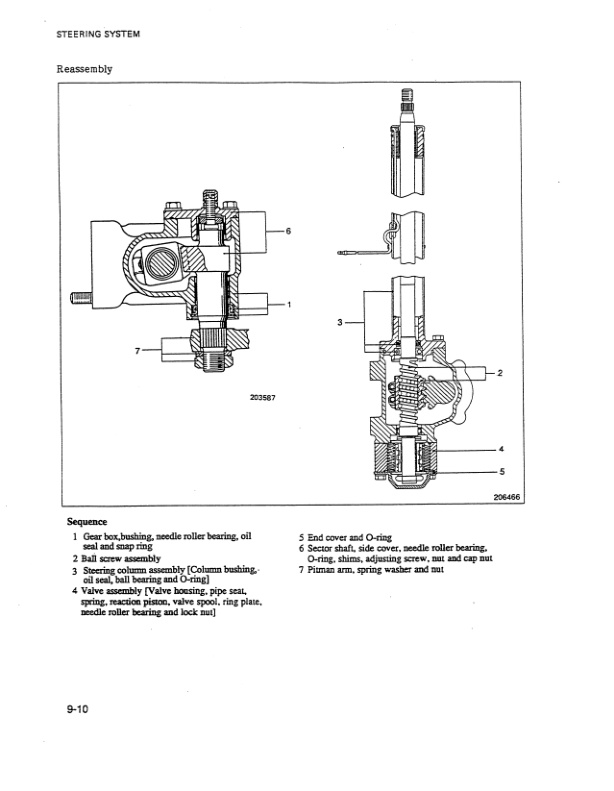 Mitsubishi FGC15, FGC18, FGC20, FGC25, FGC30 Chassis Mast Service Manual 99719-70110-2