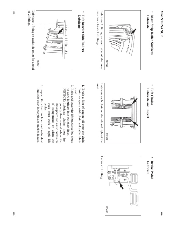 Mitsubishi FGC35K to FGC70K-STC Operation and Maintenance Manual 99730-76101-5