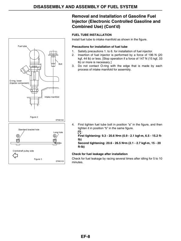 Mitsubishi GK21E, GK25E Engine Electronic Control System Gasoline, LPG, Dual Fuel Service Manual 99789-72100-2