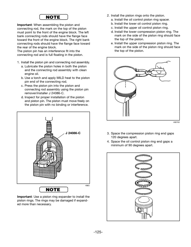 Mitsubishi GM 4.3L, G6 Gasoline Engine Service Manual 99789-74120-3