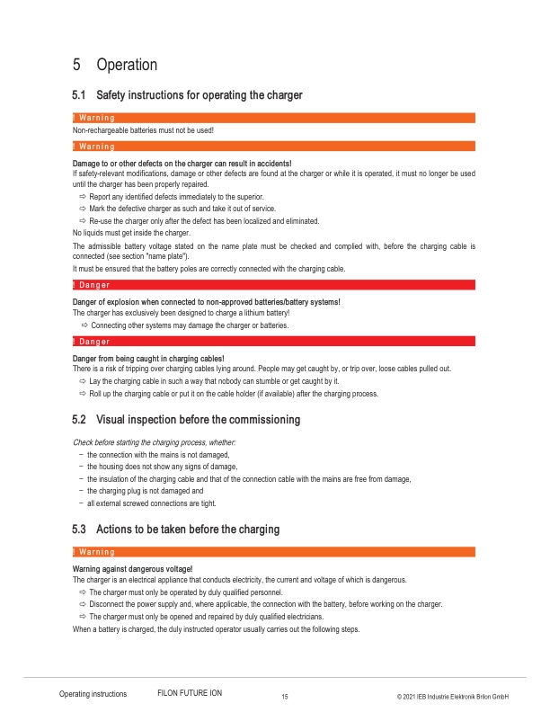 Mitsubishi IEB Battery Charger Operation and Maintenance Manual OMLAA-D7709-210-2
