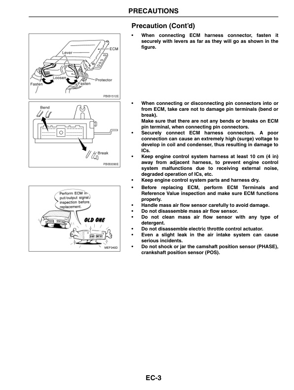 Mitsubishi K15, K21, K25 Gasoline Engine Service Manual 99729-13100-2