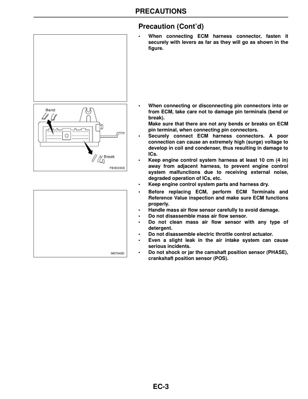 Mitsubishi K21, K25 Gasoline Engine Service Manual 99789-57100-2