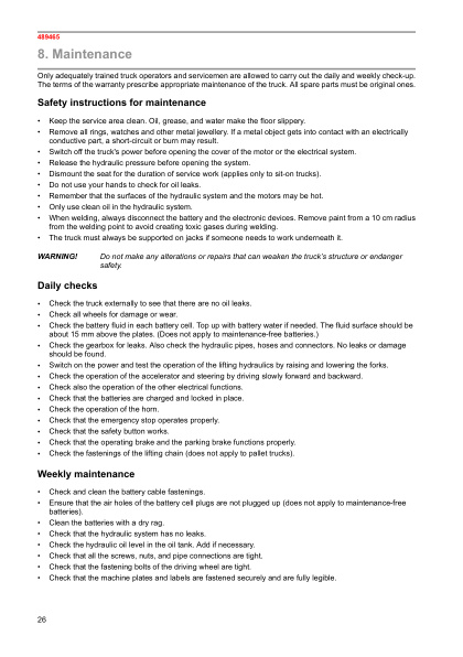 Mitsubishi OPB20NS, OPB20NSP, OPB10NSF, OPB10NSPF Operation and Maintenance Manual WWHOU-00111 3 Mitsubishi OPB20NS, OPB20NSP, OPB10NSF, OPB10NSPF Operation and Maintenance Manual WWHOU-00111 - Image 3