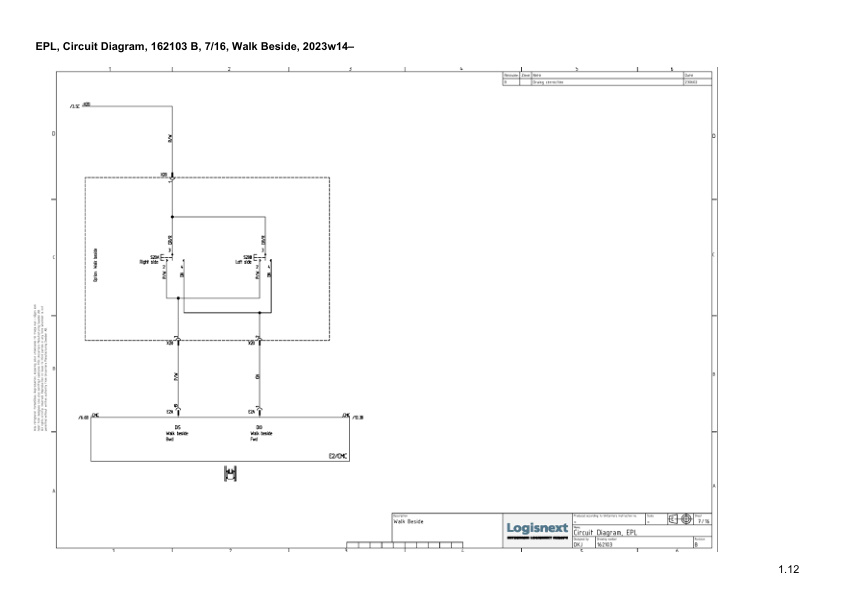 Mitsubishi OPBL10P Electrical Diagrams EL23GBEPLA1-2