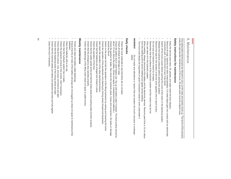 Mitsubishi PBR20N Operation and Maintenance Manual WWHPU-00211-3