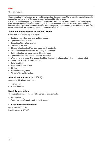 Mitsubishi PBS20N Operation and Maintenance Manual WWHPU-00311 4 Mitsubishi PBS20N Operation and Maintenance Manual WWHPU-00311 - Image 4