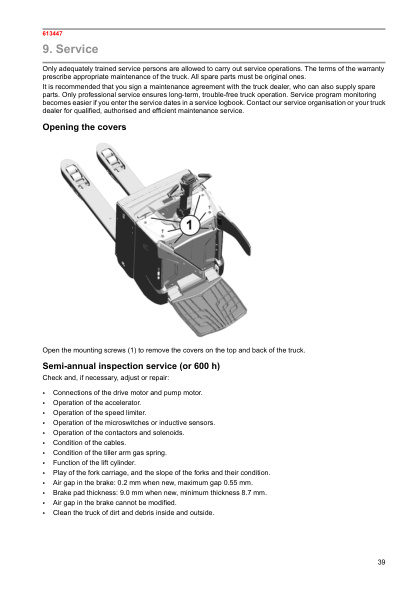 Mitsubishi PBV20N2, PBF25N2, PBP20N2R Operation and Maintenance Manual WWHPU-00110 4 Mitsubishi PBV20N2, PBF25N2, PBP20N2R Operation and Maintenance Manual WWHPU-00110 - Image 4