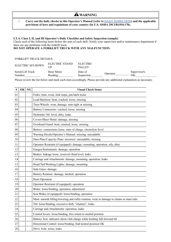 Mitsubishi PMCR27M, PMCR36M Operation and Maintenance Manual OMFAA-A2W36-200 4 Mitsubishi PMCR27M, PMCR36M Operation and Maintenance Manual OMFAA-A2W36-200 - Image 4